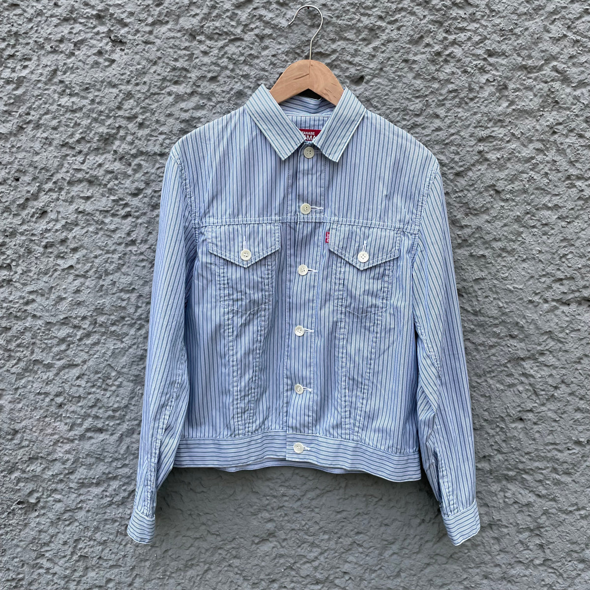 Comme des Garcons Junya Watanabe Man x Levis Striped Jacket S/S02 