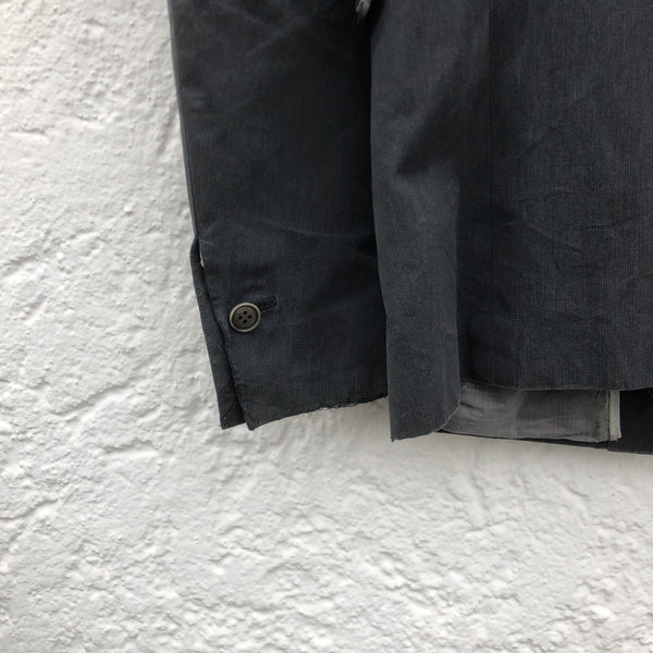 One-Buttoned Dark Grey Blazer GM/2320 Richt/11.