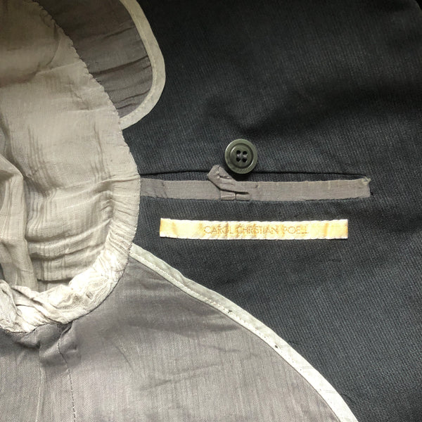 One-Buttoned Dark Grey Blazer GM/2320 Richt/11.