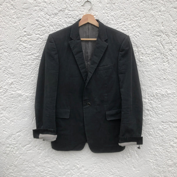 One-Buttoned Dark Grey Blazer GM/2320 Richt/11.