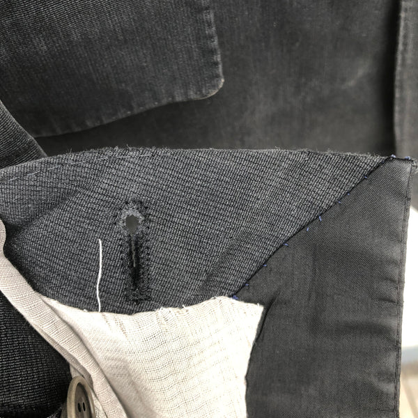 One-Buttoned Dark Grey Blazer GM/2320 Richt/11.