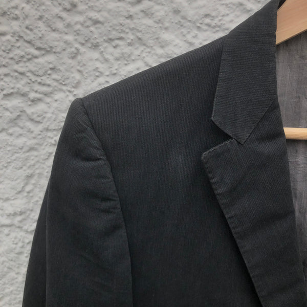 One-Buttoned Dark Grey Blazer GM/2320 Richt/11.