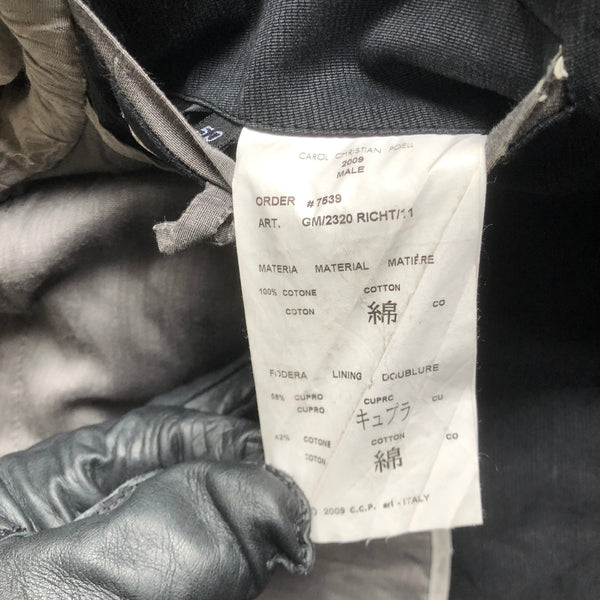 One-Buttoned Dark Grey Blazer GM/2320 Richt/11.