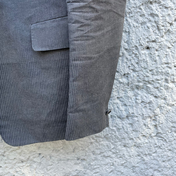 Carol Christian Poell Grey Two-Tone Blazer GM/2320 MORPH/9