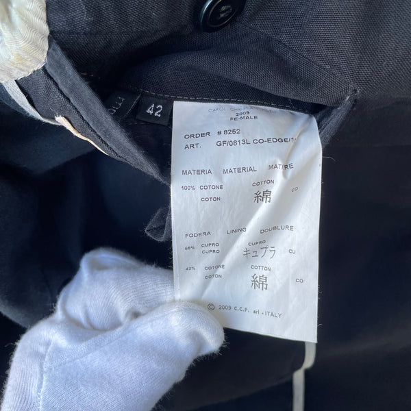 Black Single-Breasted Blazer GF/0813L CO-EDGE/10