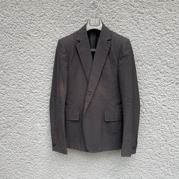 Carol Christian Poell Faded Black Two Button Blazer
