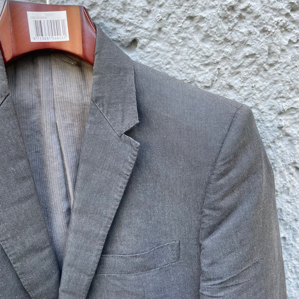 Carol Christian Poell Grey Two-Tone Blazer GM/2320 MORPH/9 Shoulder Detail