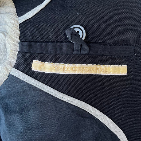 Black Single-Breasted Blazer GF/0813L CO-EDGE/10