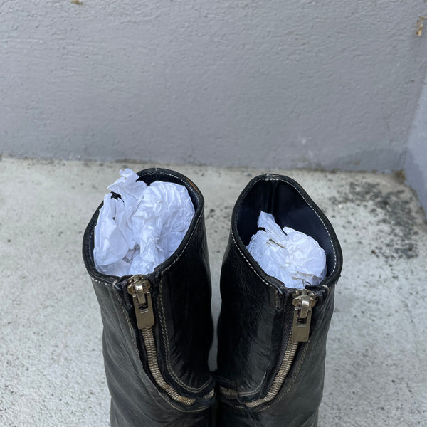 Carol Christian Poell Black Tornado Boots AM/2601L ROOMS-PTC/010 Detail