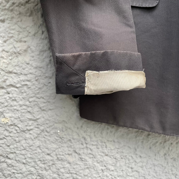 Faded Black Two Button Blazer