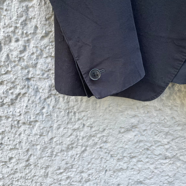 Carol Christian Poell Black Single-Breasted Blazer GF/0813L CO-EDGE/10