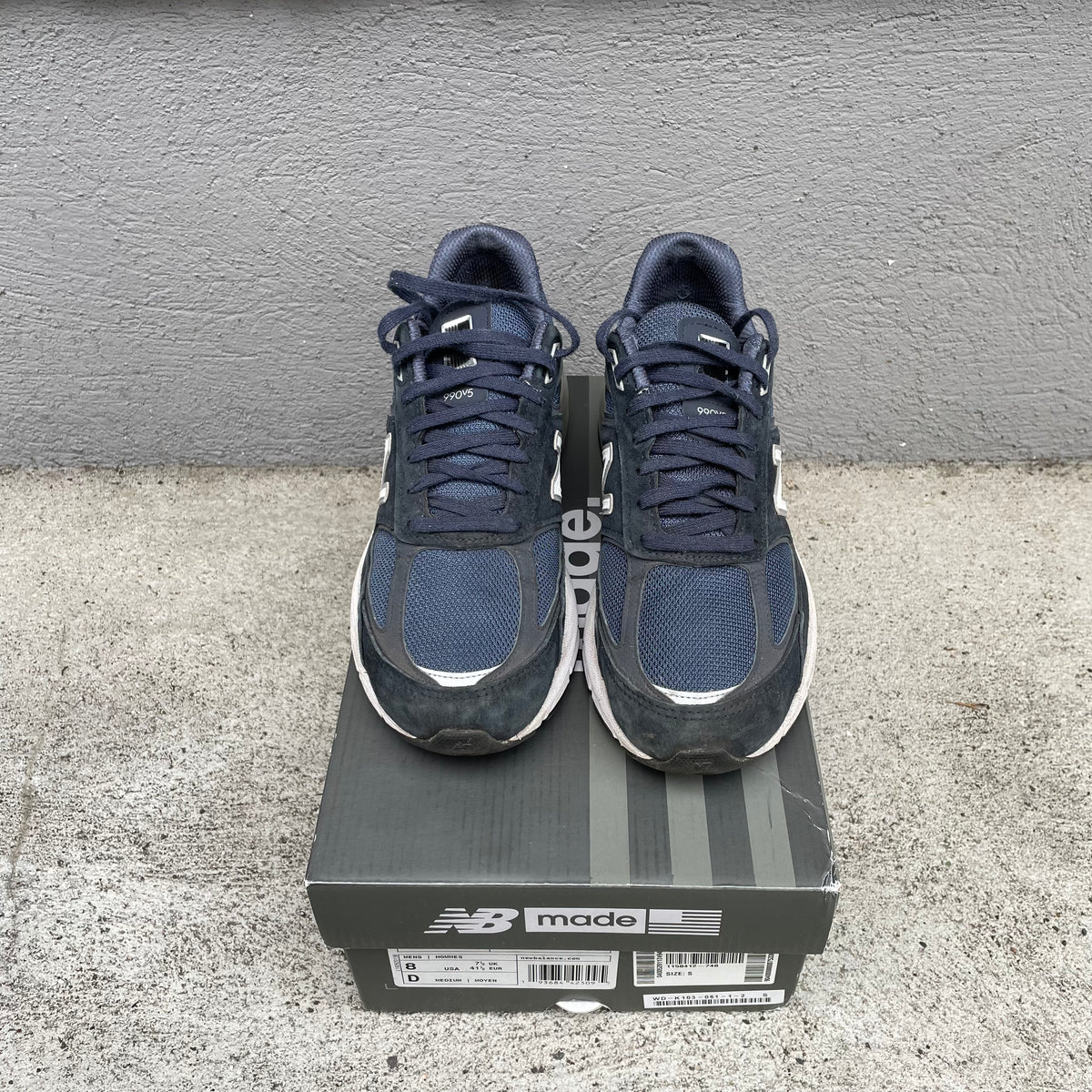 JUNYA WATANABE x New balance ☆ made in USA M990JN5 ネイビー Junya Watanabe x New Balance Navy 990v5 Sneaker – Asa Nisi Masa