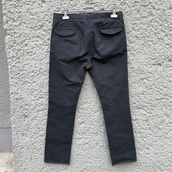 Carol Christian Poell Black Trousers PM/2414 HA-EDGE/10 Backside