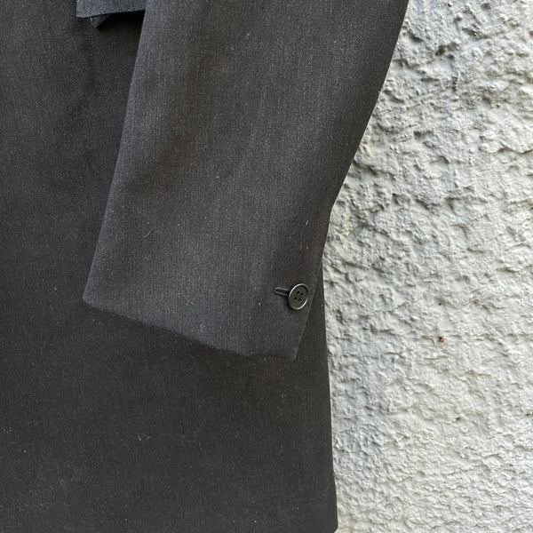 Carol Christian Poell Grey Single-Breasted Coat GM2317 DICHT/11