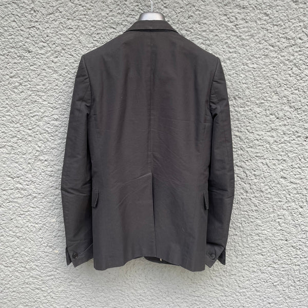 Carol Christian Poell Faded Black Two Button Blazer Backside