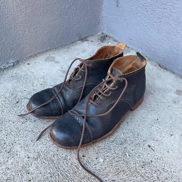 Paul Harnden Shoemakers Brown Leather Ankle Boots