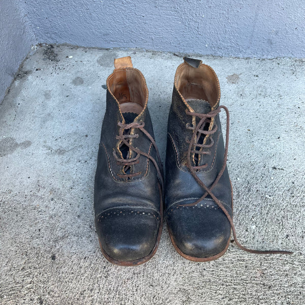 Paul Harnden Shoemakers Brown Leather Ankle Boots