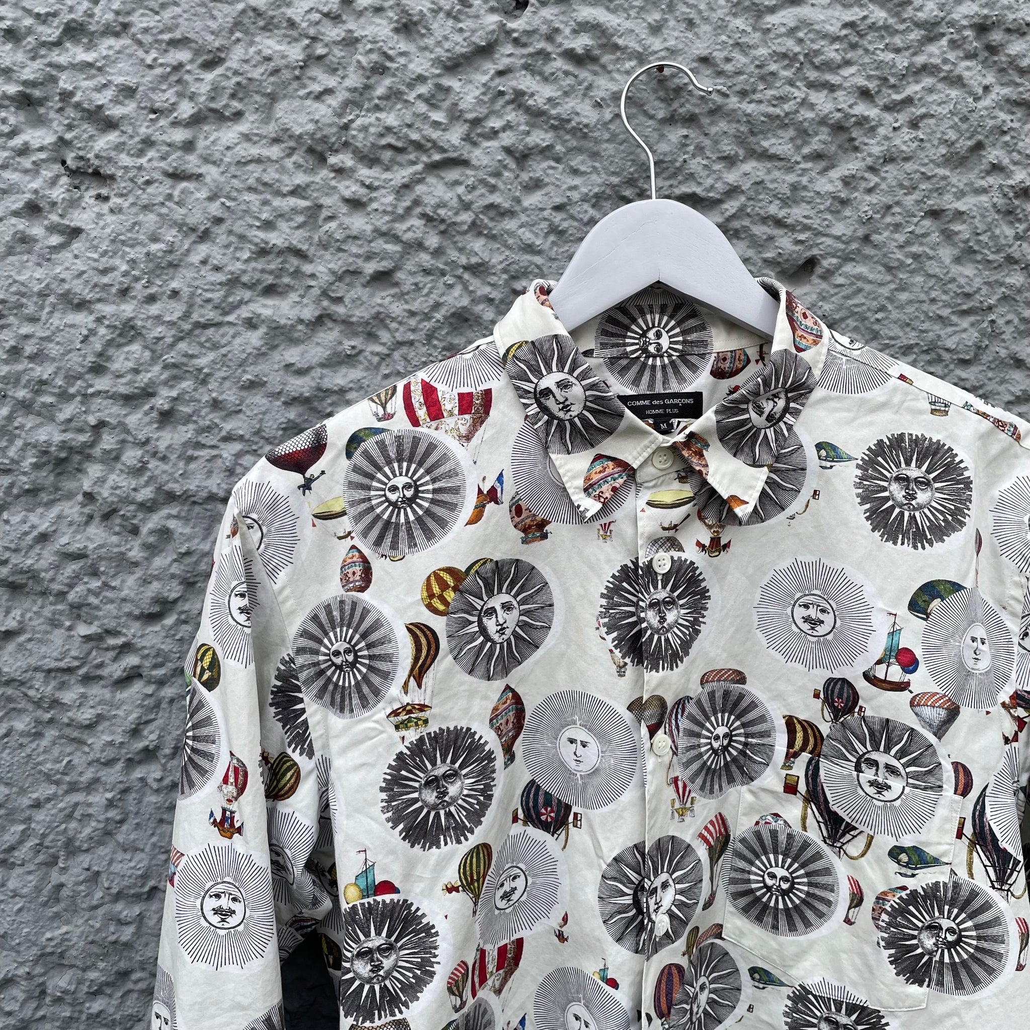 Comme des Garcons Homme Plus x Fornasetti Cream Shirt S/S17 – Asa