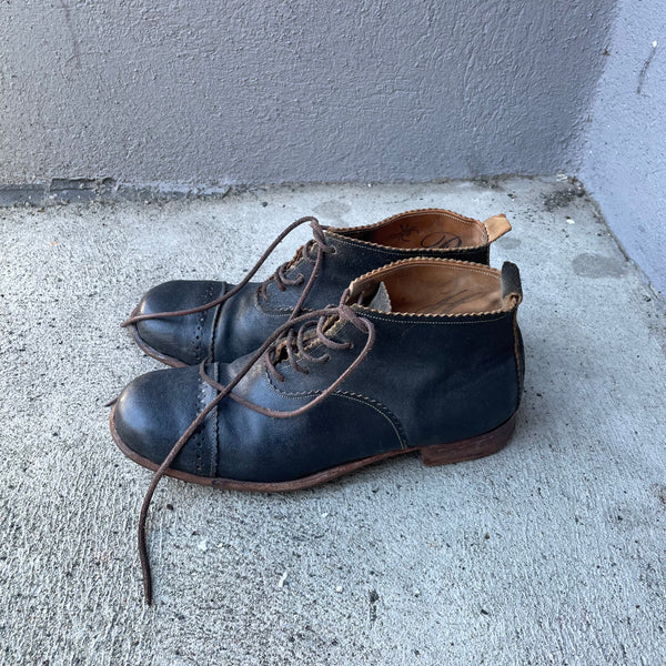 Paul Harnden Shoemakers Brown Leather Ankle Boots