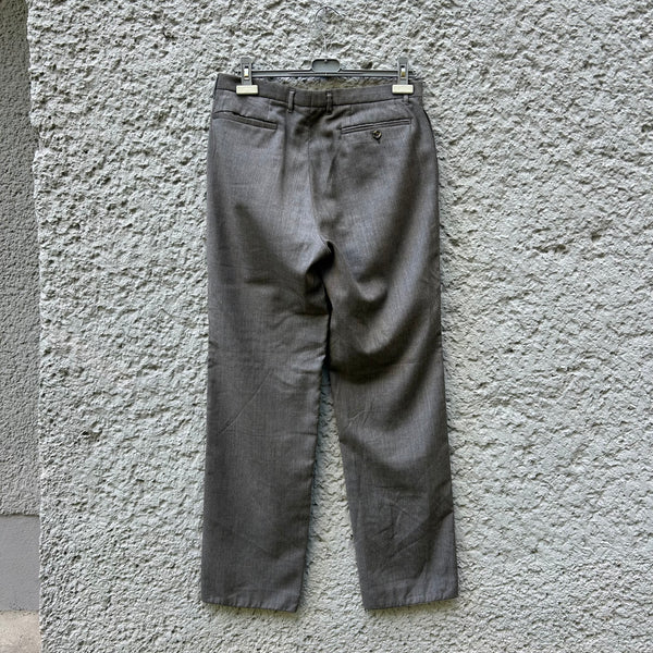 Jil Sander Grey Trousers Pants Backside