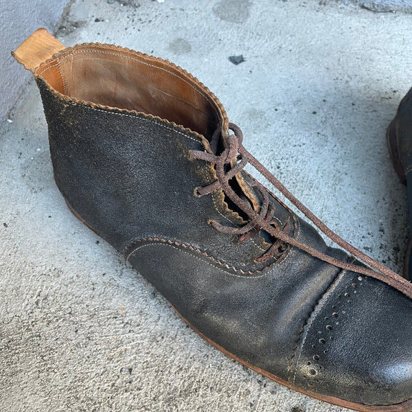 Paul Harnden Shoemakers Brown Leather Ankle Boots