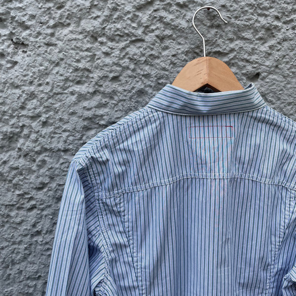 Comme des Garcons Junya Watanabe Man x Levis Striped Jacket S/S02 Close-Up