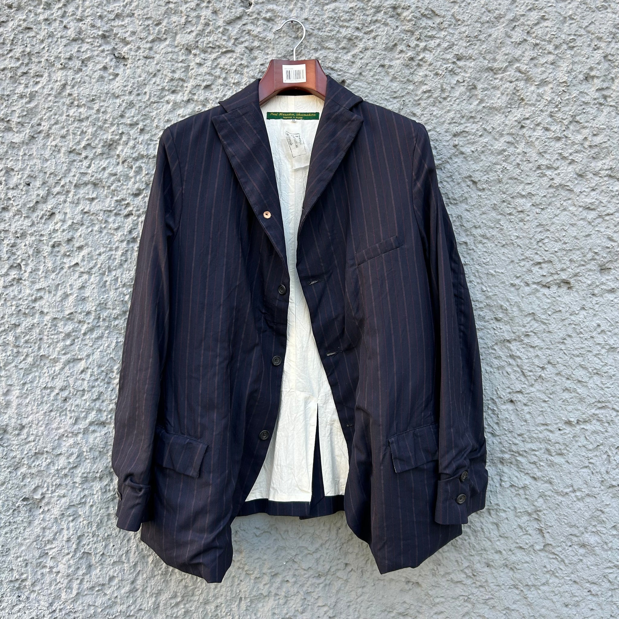 Paul Harnden Shoemakers Blue Pinstripe Blazer Jacket – Asa Nisi Masa
