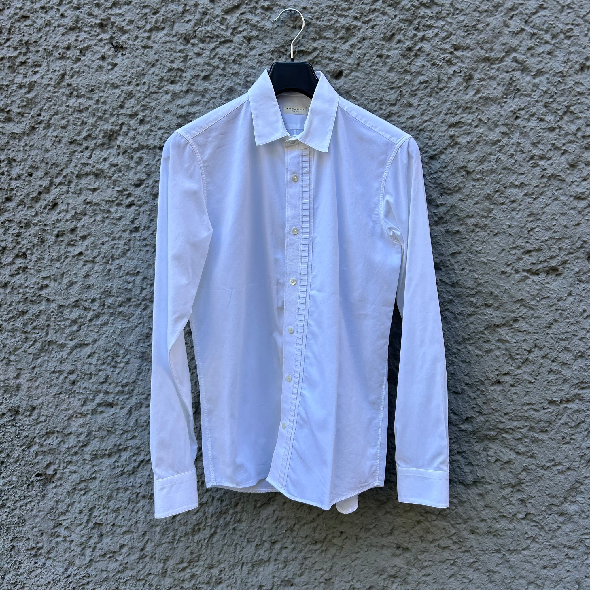 Dries van Noten White Shirt Button-Up
