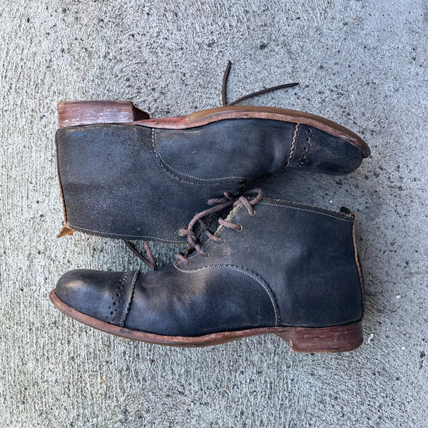 Paul Harnden Shoemakers Brown Leather Ankle Boots