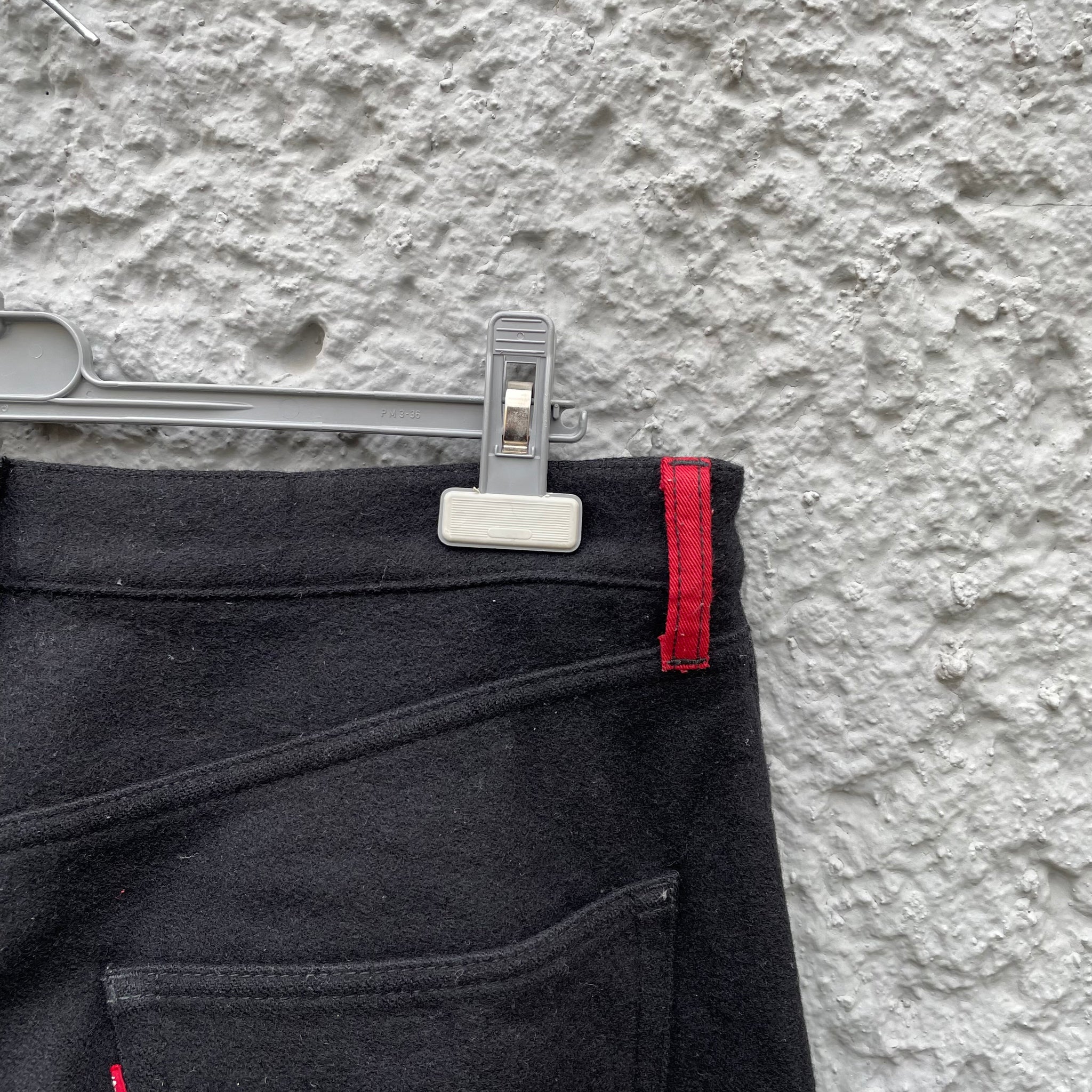 Junya Watanabe Comme des Garcons Man x Levis Black Wool