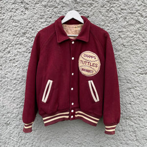 Vintage 1960s Felco Red Varsity Jacket