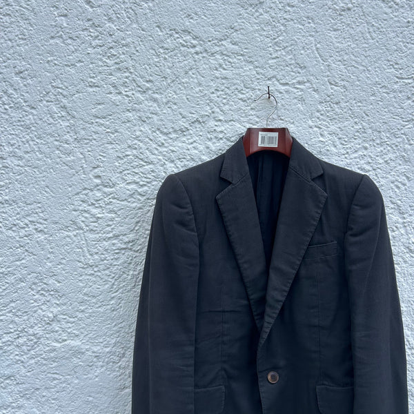 Close Up of Carol Christian Poell Grey Blazer GM/1850 STATT/11 