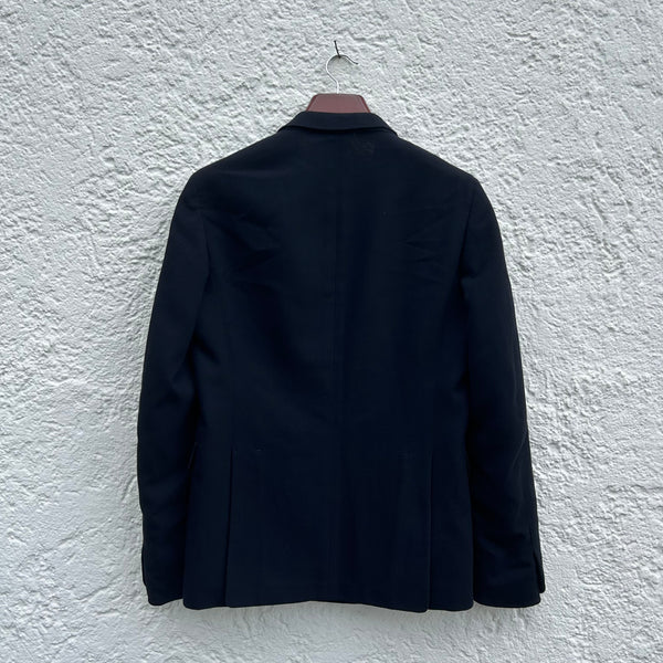 Jil Sander Light Navy Blue Cotton Blazer 