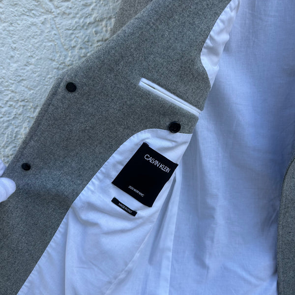 Calvin Klein 205w39nyc by Raf Simons Light Grey Blazer Jacket Tag