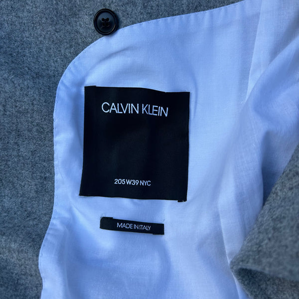 Calvin Klein 205w39nyc by Raf Simons Light Grey Blazer Jacket Tag