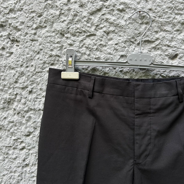 Prada Black Trousers Pants Close-Up
