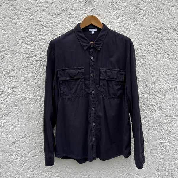 Black Shirt with Pockets