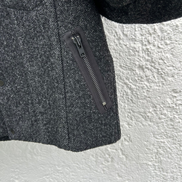Craig Green Grey Tweed Jacket A/W17 Zip