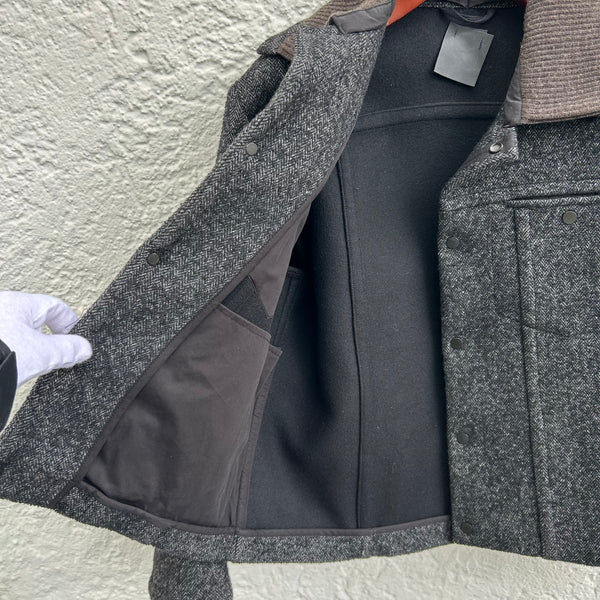 Craig Green Grey Tweed Jacket A/W17 Interior
