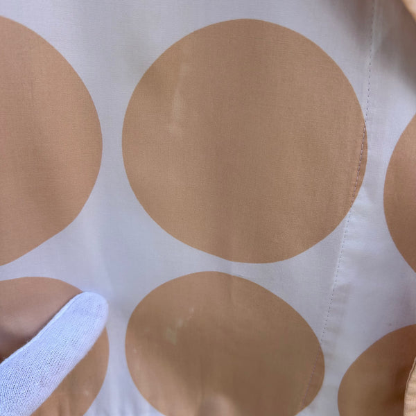 Comme des Garcons Homme Plus White Blazer Orange Polka Dots S/S2001 Flaw