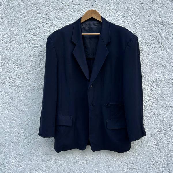 Vintage Yohji Yamamoto Blue Boxy Blazer