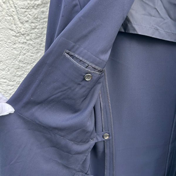 Vintage Yohji Yamamoto Blue Boxy Blazer Interior