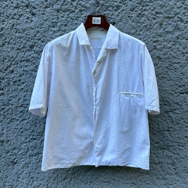 Christophe Lemaire White Short Sleeve Shirt