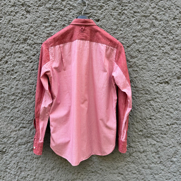 Comme des Garcons Junya Watanabe Pink and Red Shirt