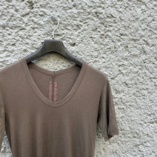 Rick Owens Green T-Shirt S/S12 "Naska" Close-Up