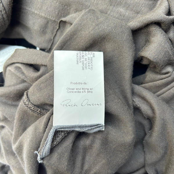 Rick Owens Green T-Shirt S/S12 "Naska" Tag