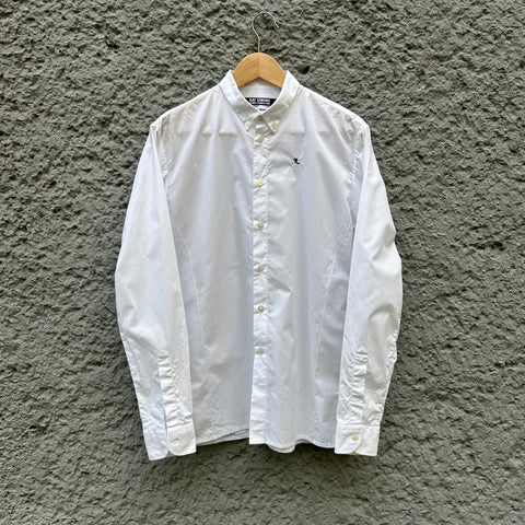 Raf Simons White Button-Down Shirt S/S09