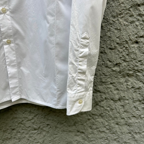 Raf Simons White Button-Down Shirt S/S09 Close-Up