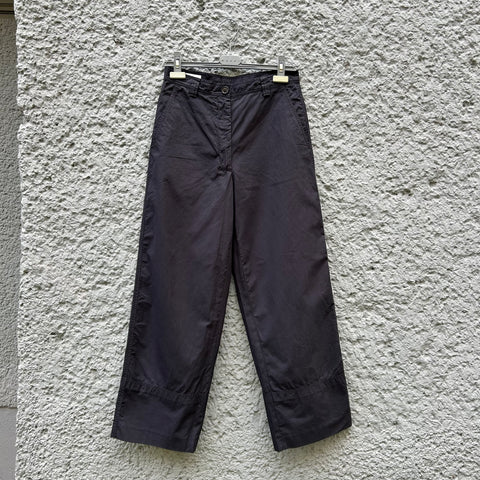 Dries van Noten Black Baggy Trousers