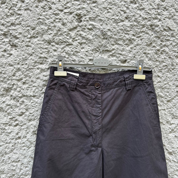 Dries van Noten Black Baggy Trousers Close-Up